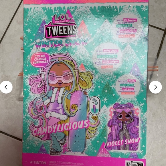 LOL Surprise Tweens OMG Doll Candylicious Tween Winter Snow - Picture 4 of 4